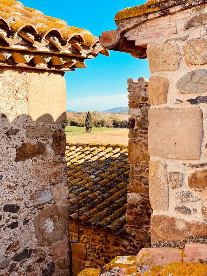 Autentica Casa Del Sxvii En La Costa Brava Cruïlles Exteriér fotografie